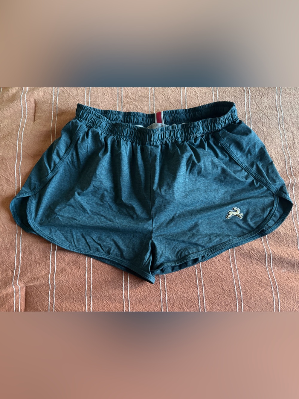 Tracksmith Women's Teal Session Shorts